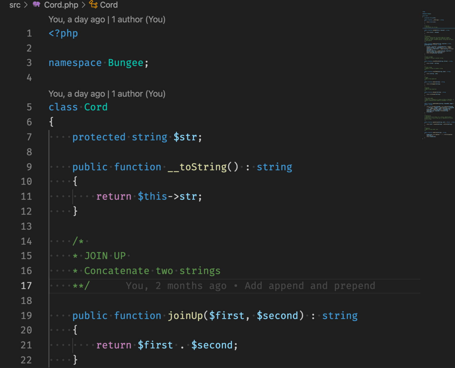 Code block cord composer package 