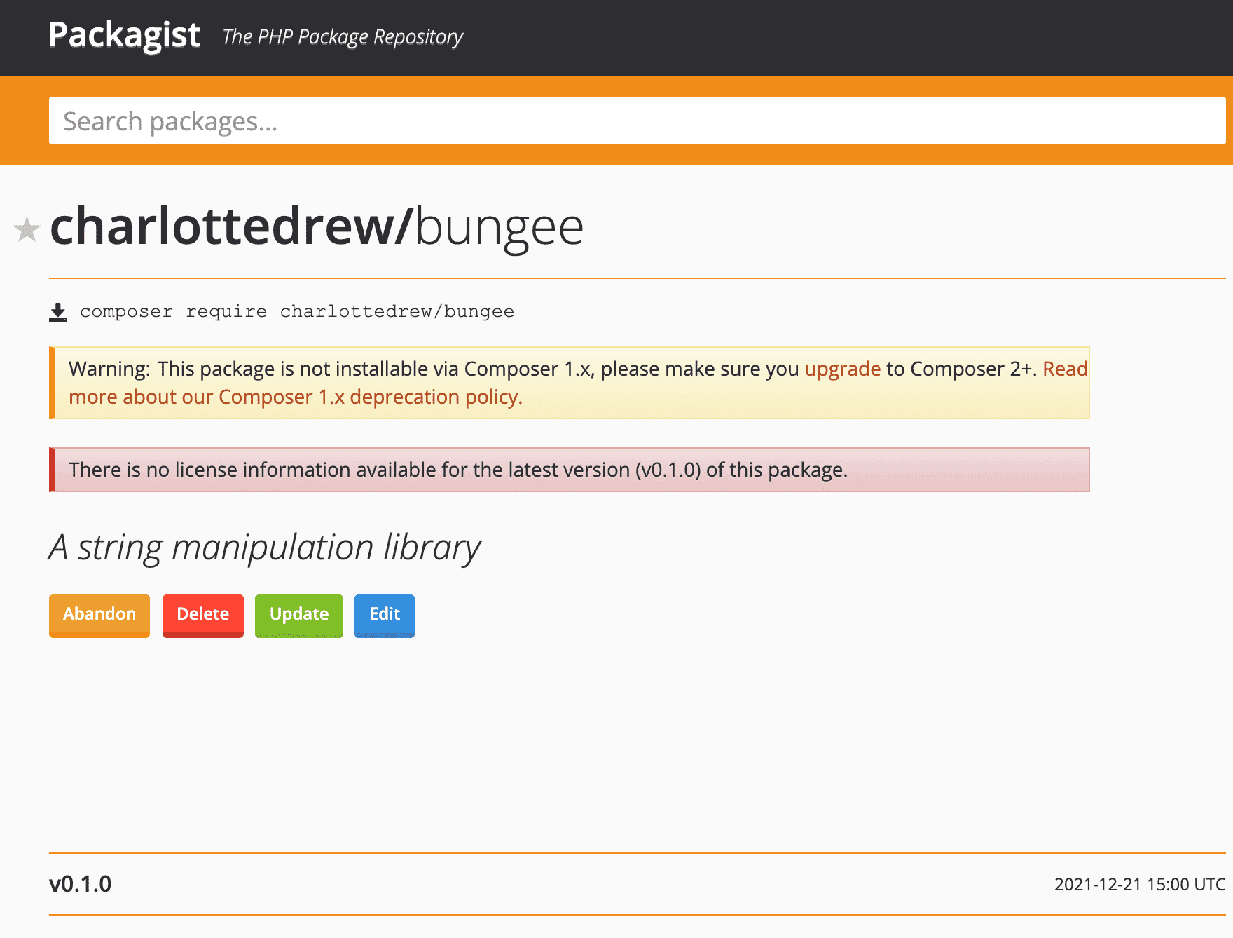 Composer config generator 